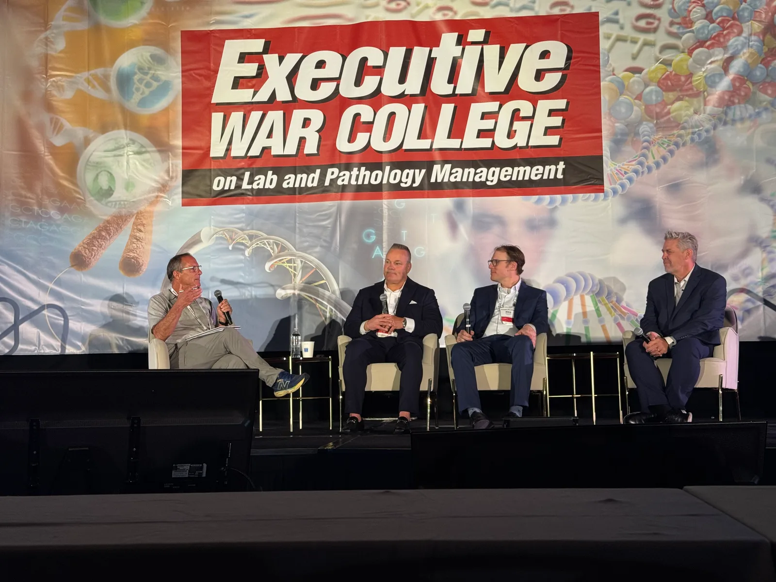 Mike Quick of Tactus AI on the Automation, Robotics, and the Future Lab Workforce panel at Executive War College in New Orleans